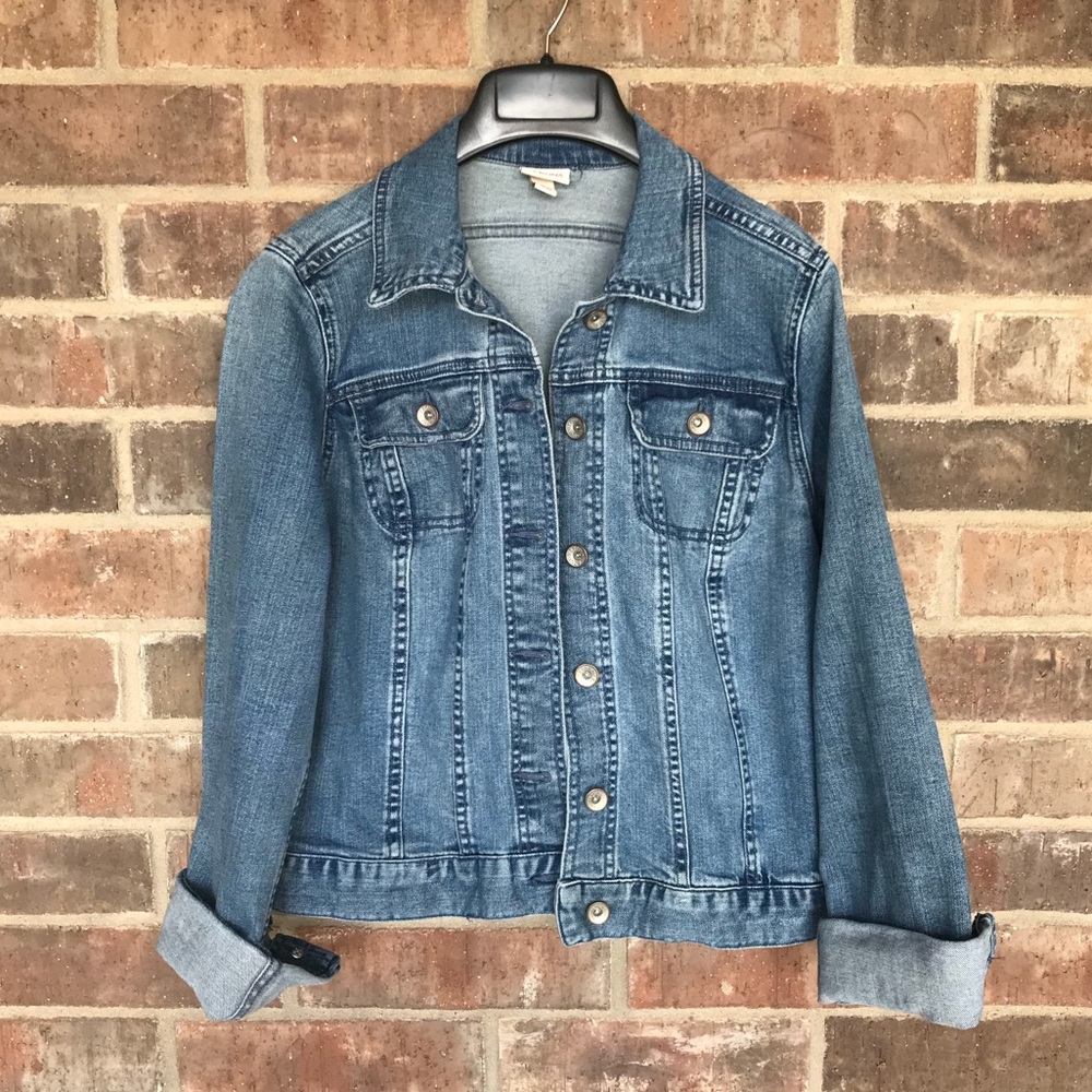 Stretchy Denim Jacket, Merona, Size Small